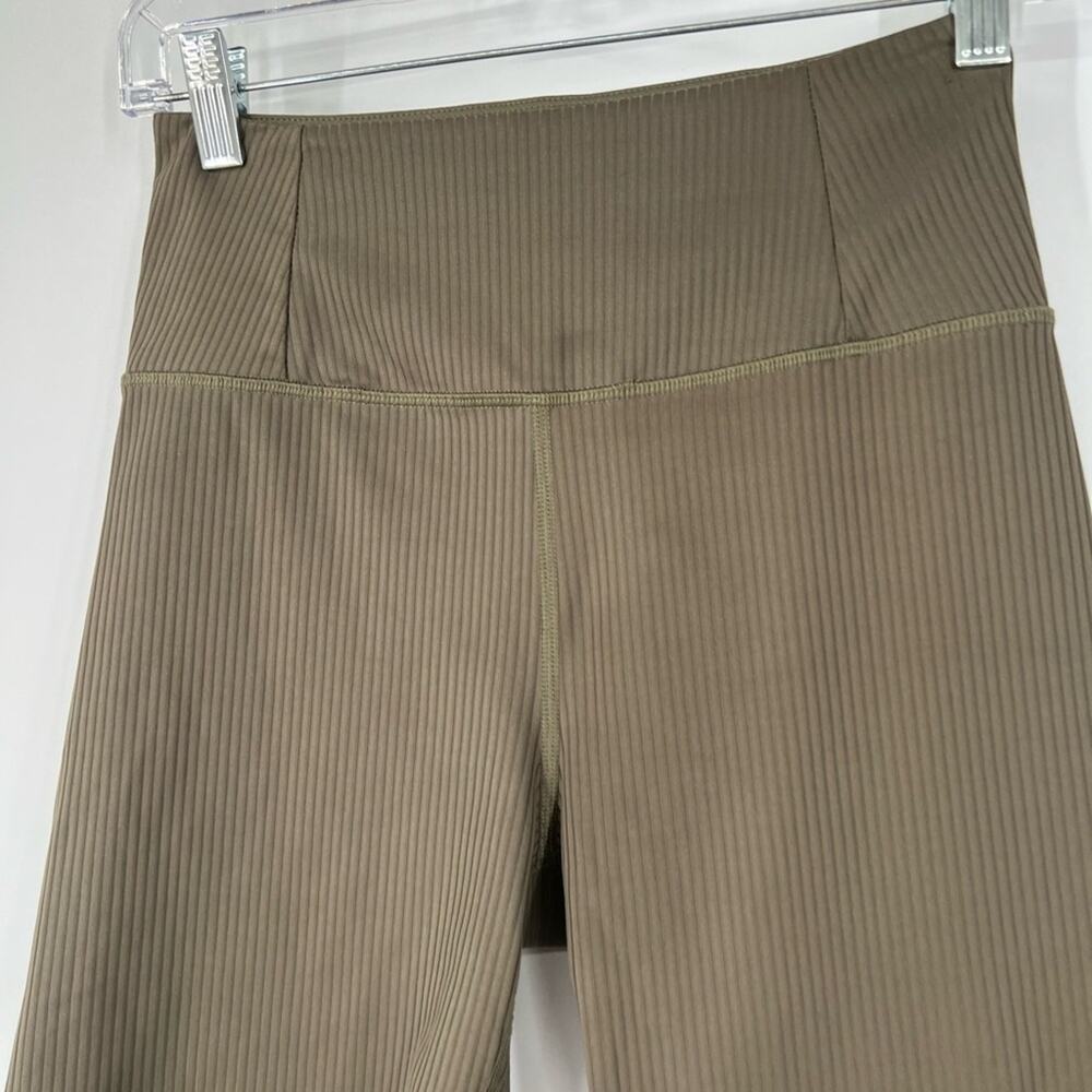 Girlfriend Collective High Rise Ribbed Biker Shorts - Picture 2 of 5